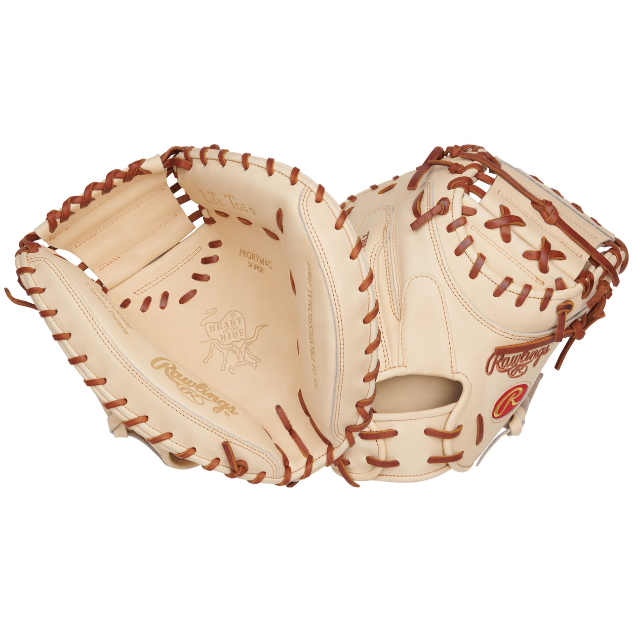 【日本未発売】【Rawlings(ローリングス)】硬式用捕手グローヴ PRORYM4C 34 inch YM4 Pattern（ヤディアー・モリーナ型）■Heart of Hide キャッチャー用 HOH
