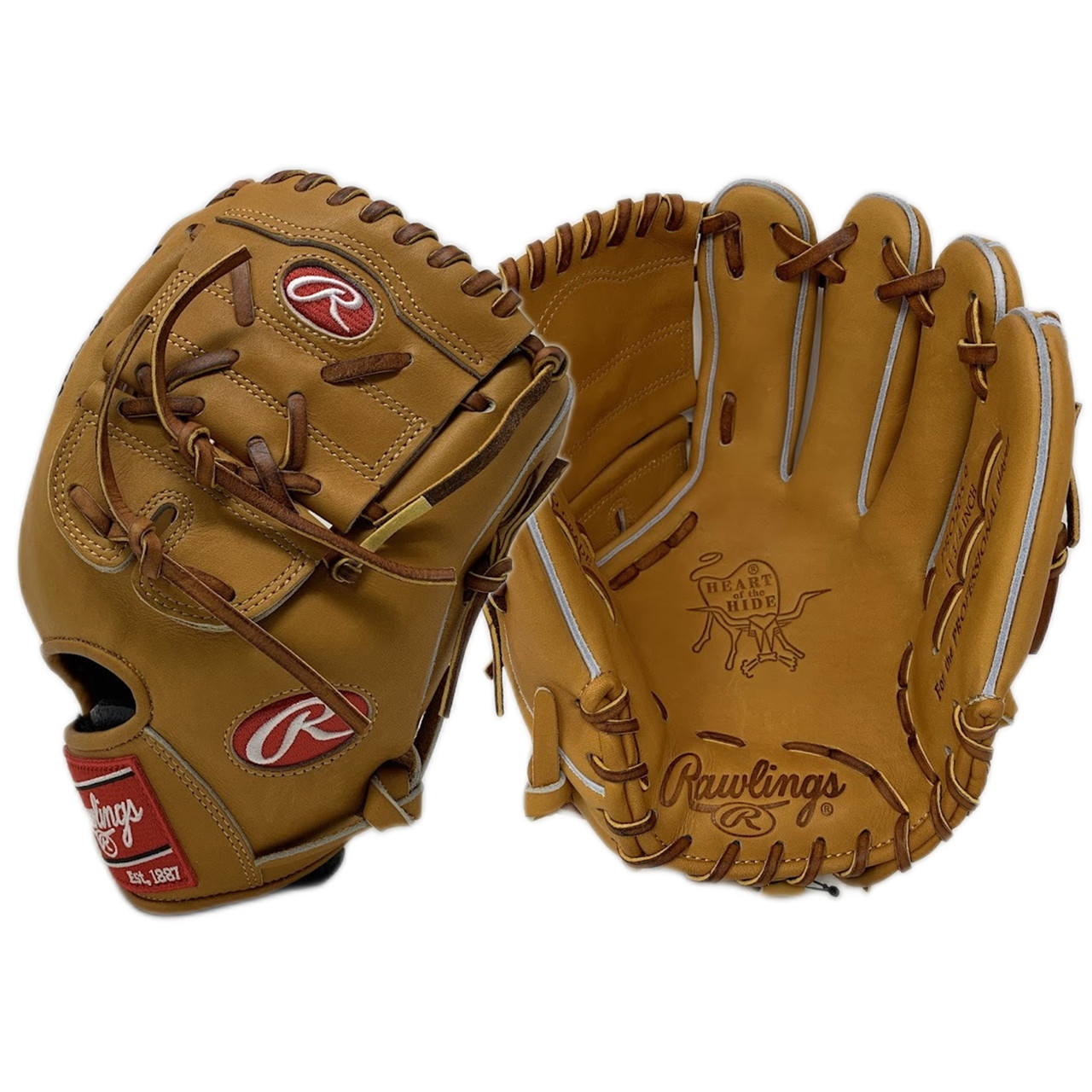 【日本未発売】【Rawlings(ローリングス)】硬式用地球儀 HOH Ultra-Premium Steer-Hide Leather （タン） PRO205-9TN25 11.75inch■Heart of Hide ピッチャー・内野手手用グローヴ 200型