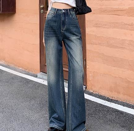 レディース パンツ ボトムス デニム ブルーデニム カラーデニム きれいめ シンプル カジュアル 上品 おしゃれ かっこいい レトロ アジアン エスニック エキゾチック こなれ感 ラフ メンズライク マニッシュ ボーイッシュ スポーティー ガーリー ルーズ 個性的 クール