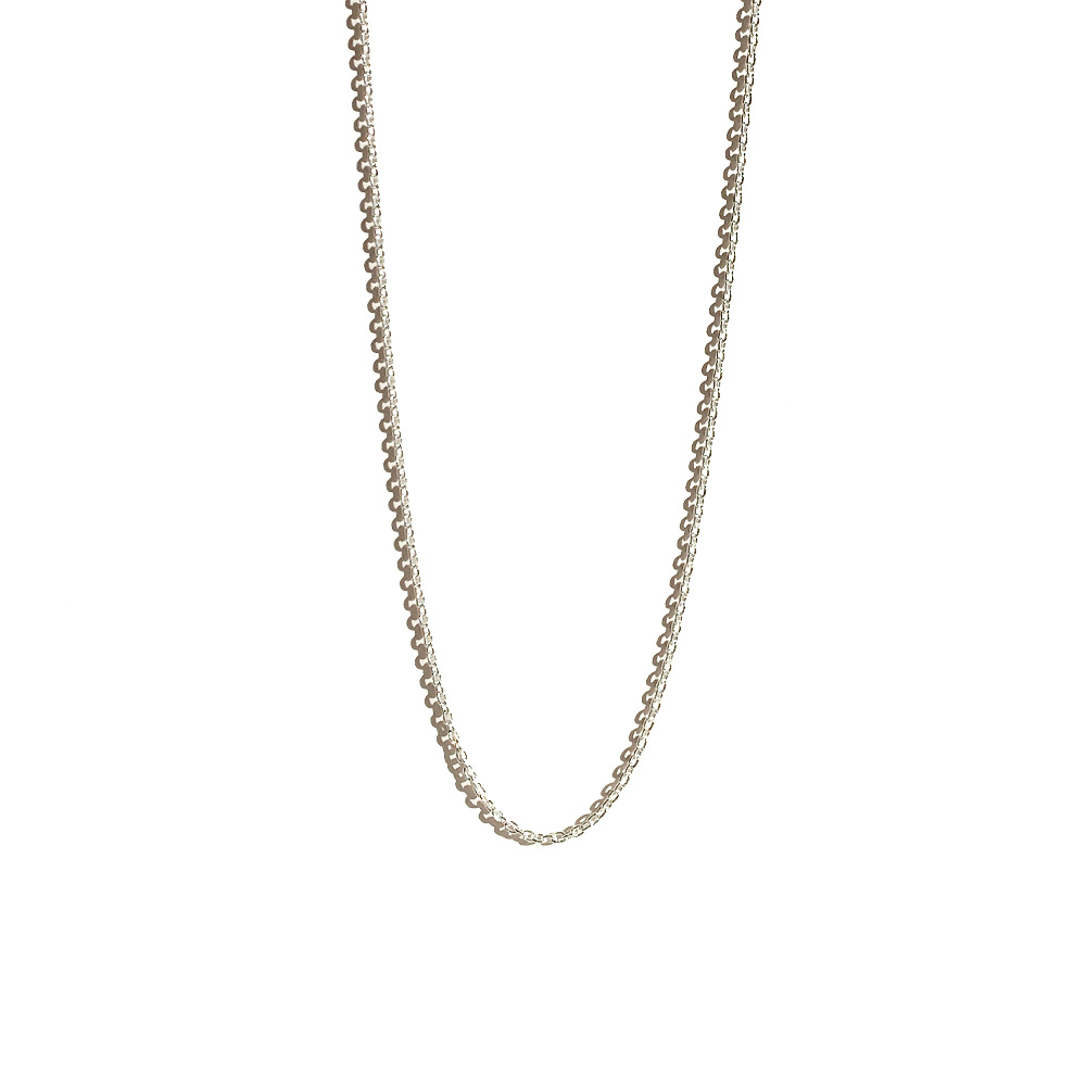 楽天市場】Sterling silver 925 Loose Rope Chain Necklace