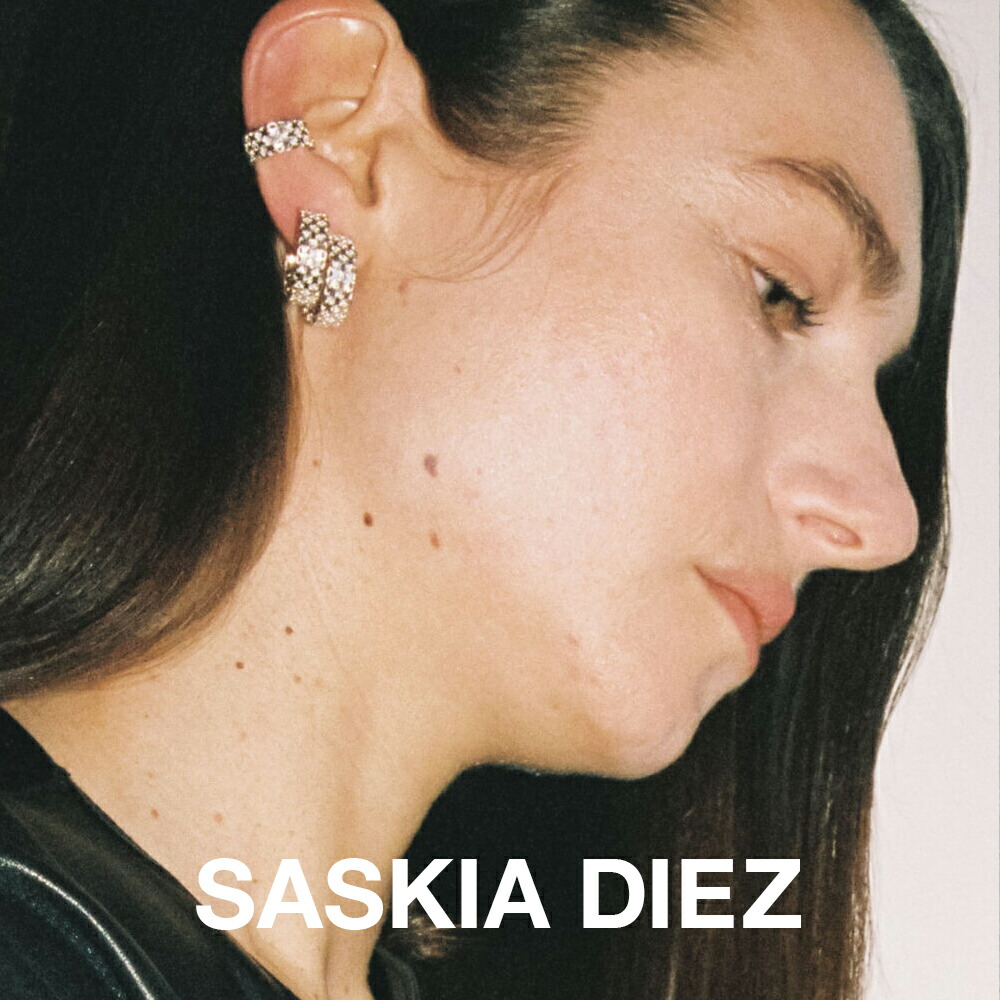楽天市場】SASKIA DIEZ サスキアディツ SILVER BELLE EARSTUD