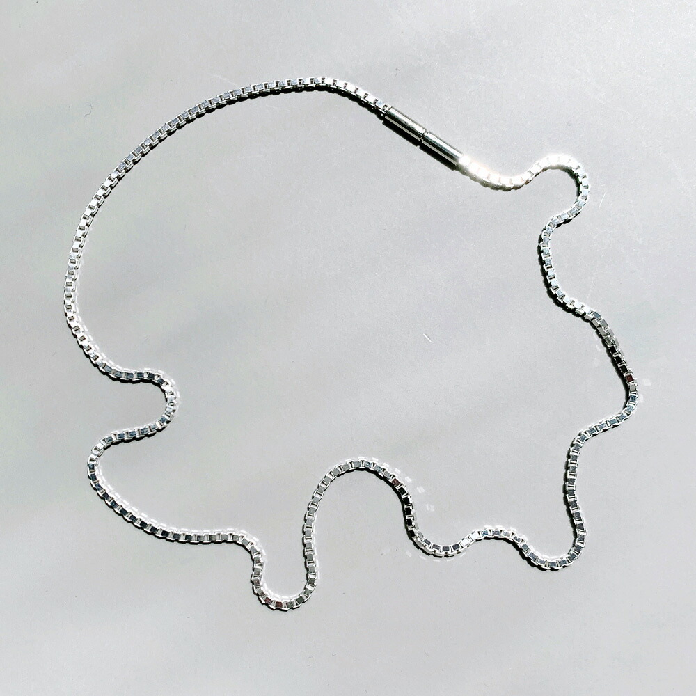 SASKIA DIEZ サスキアディツ【 シルバー ファイン キュービック 42cm】 Silver Fine Cubic Necklaces ネックレス 925 Sterling Silver レディース メンズ ブランド