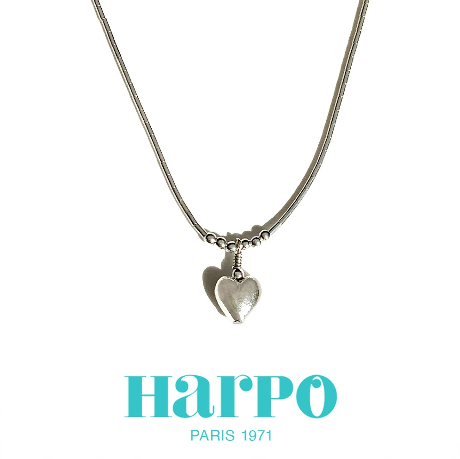 再値下げ　harpo ハート　ペンダントトップ　ターコイズ　ハルポ Harpo HARPO アルポ ターコイズ ストーン ヘイシ シルバー