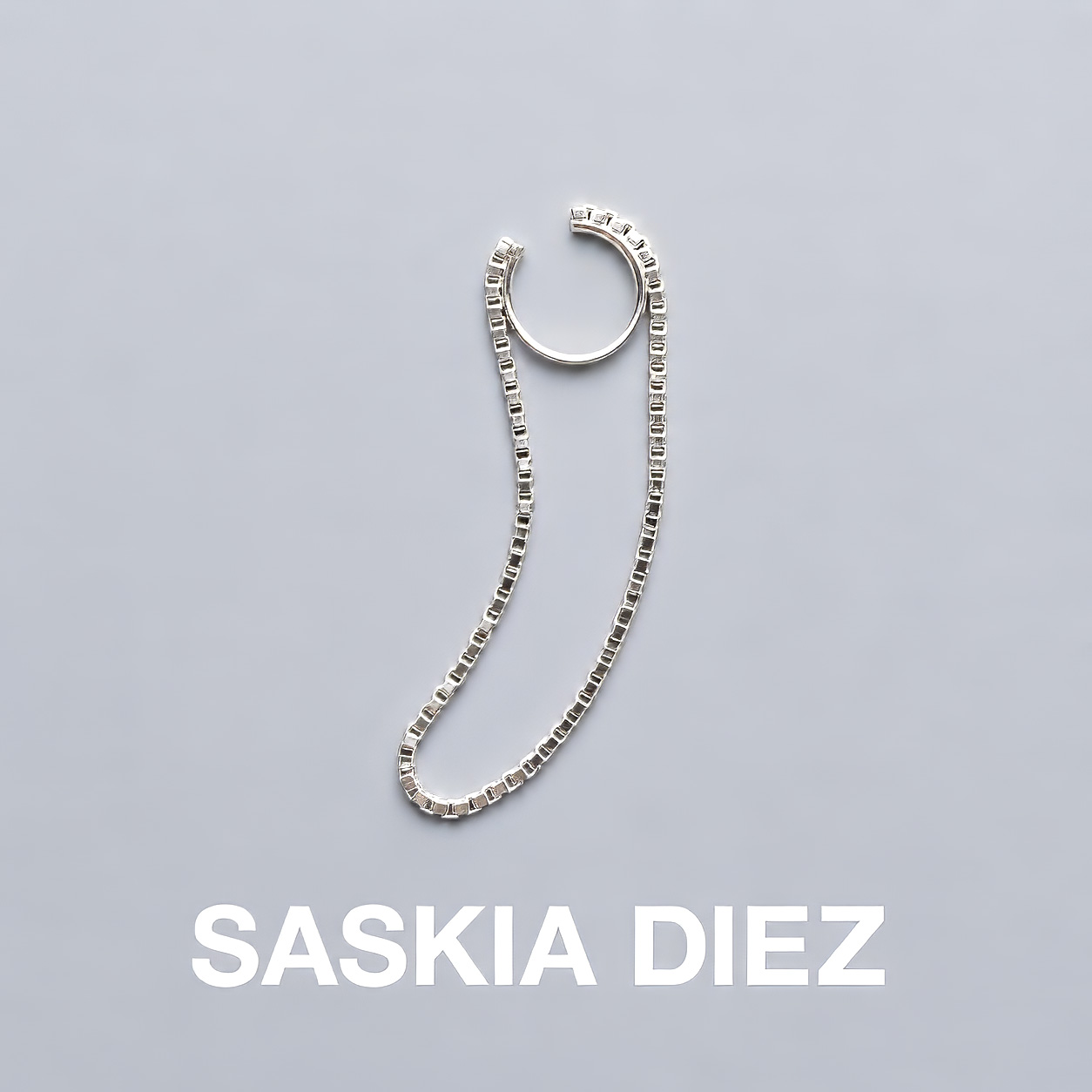 SASKIA DIEZ サスキアディツ FRINGE EARCUFFS No1 45mm フリンジ イヤーカフ レディース メンズ 片耳用 ロング｜Sparkle 店