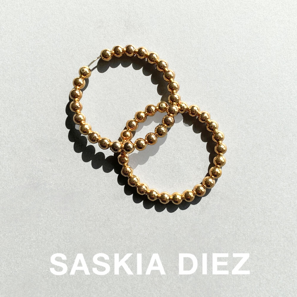 【片耳】Saskia Diez サスキアディッツ 3連パール 楽天市場】Saskia Diez サスキアディッツ ピアス PEARL EARSTUDS