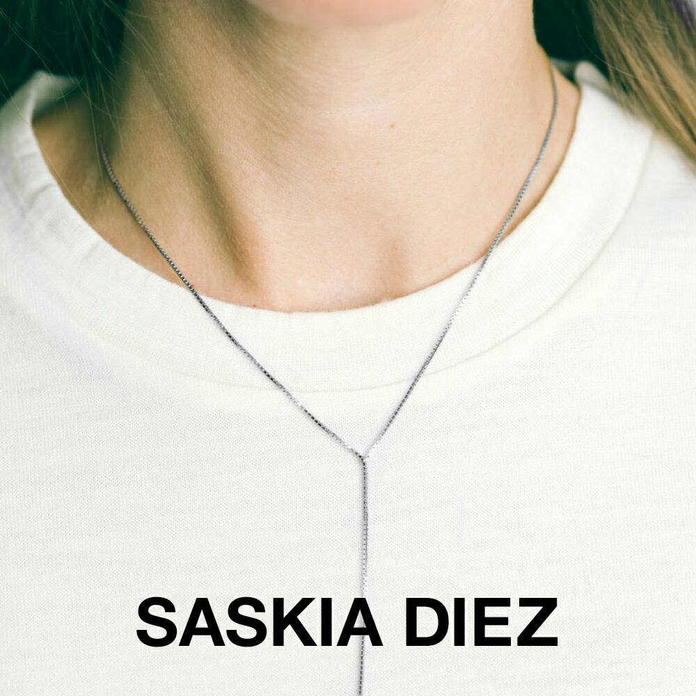 楽天市場】SASKIA DIEZ サスキアディツ 細め GOLD FINE FRINGE NECKLACE ゴールド ファイン フリンジ ネックレス  18k gold plated 925 sterling silver レディース メンズ ラリエット ロング 華奢 : Sparkle 楽天市場店