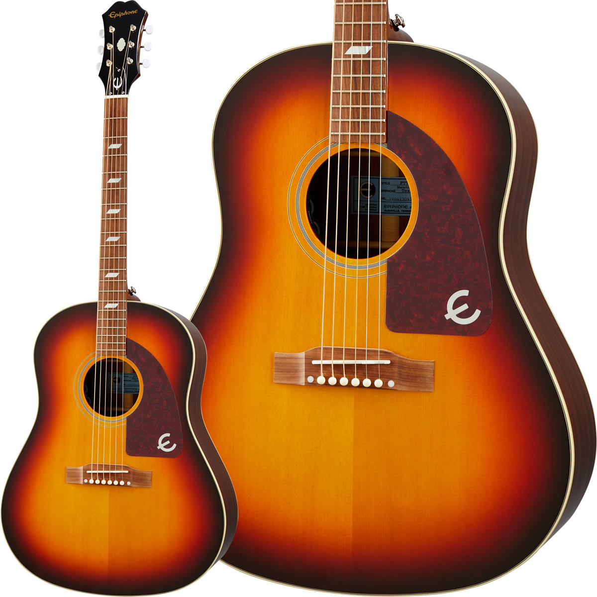 楽天市場】Epiphone Inspired by Gibson J-45 (Aged Vintage Sunburst
