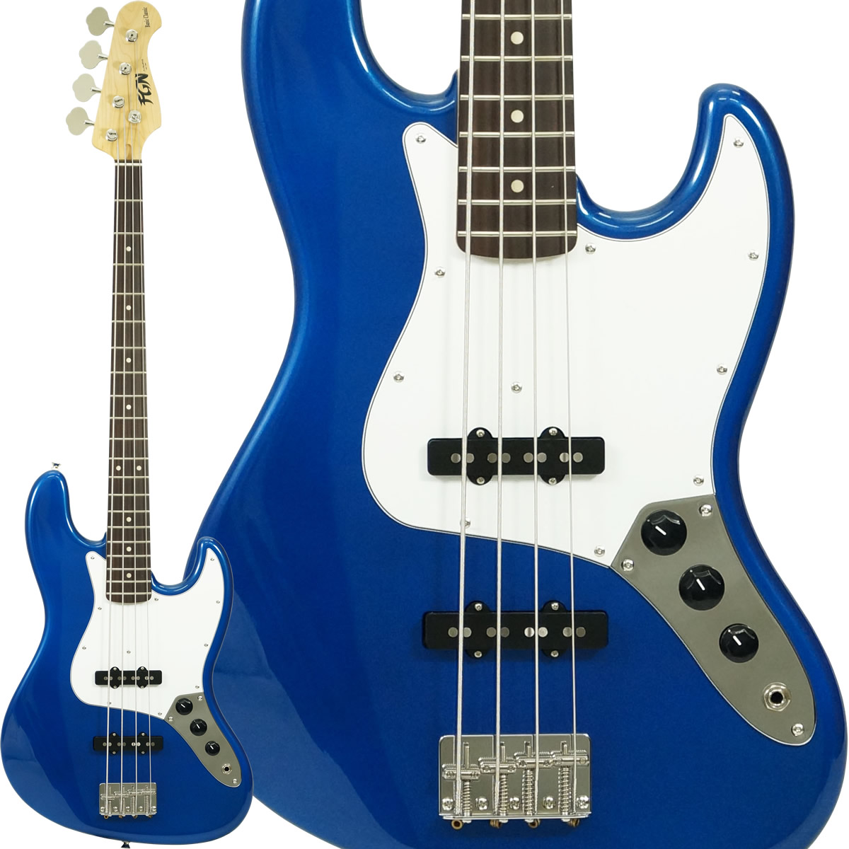 フジゲンエレキベースBMJ-R/TBS/01 FgN Boundary Mighty Jazzシリーズ エレキベースBMJ-R/TBS/01