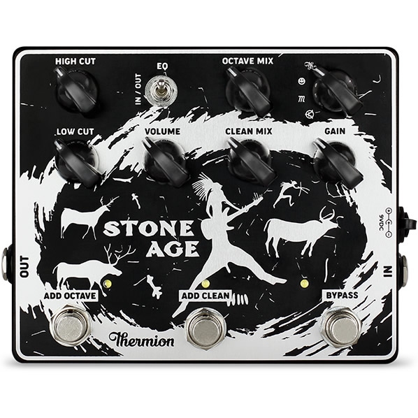 Thermion Stone Age【 サーミオン ストーン エイジ ファズ スペイン製 エフェクター ペダル 】｜Sparkpulg.tokyo