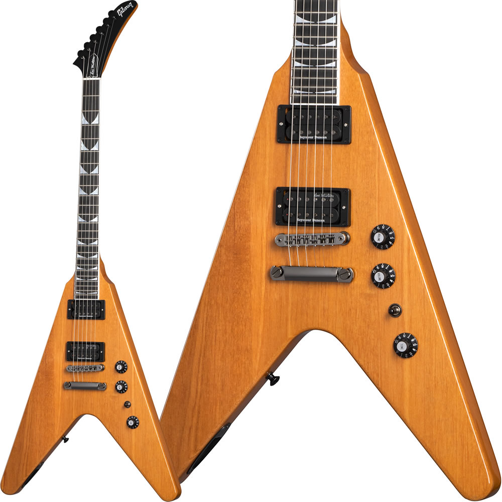 楽天市場】Gibson 70s Flying V (Antique Natural) 【 ギブソン