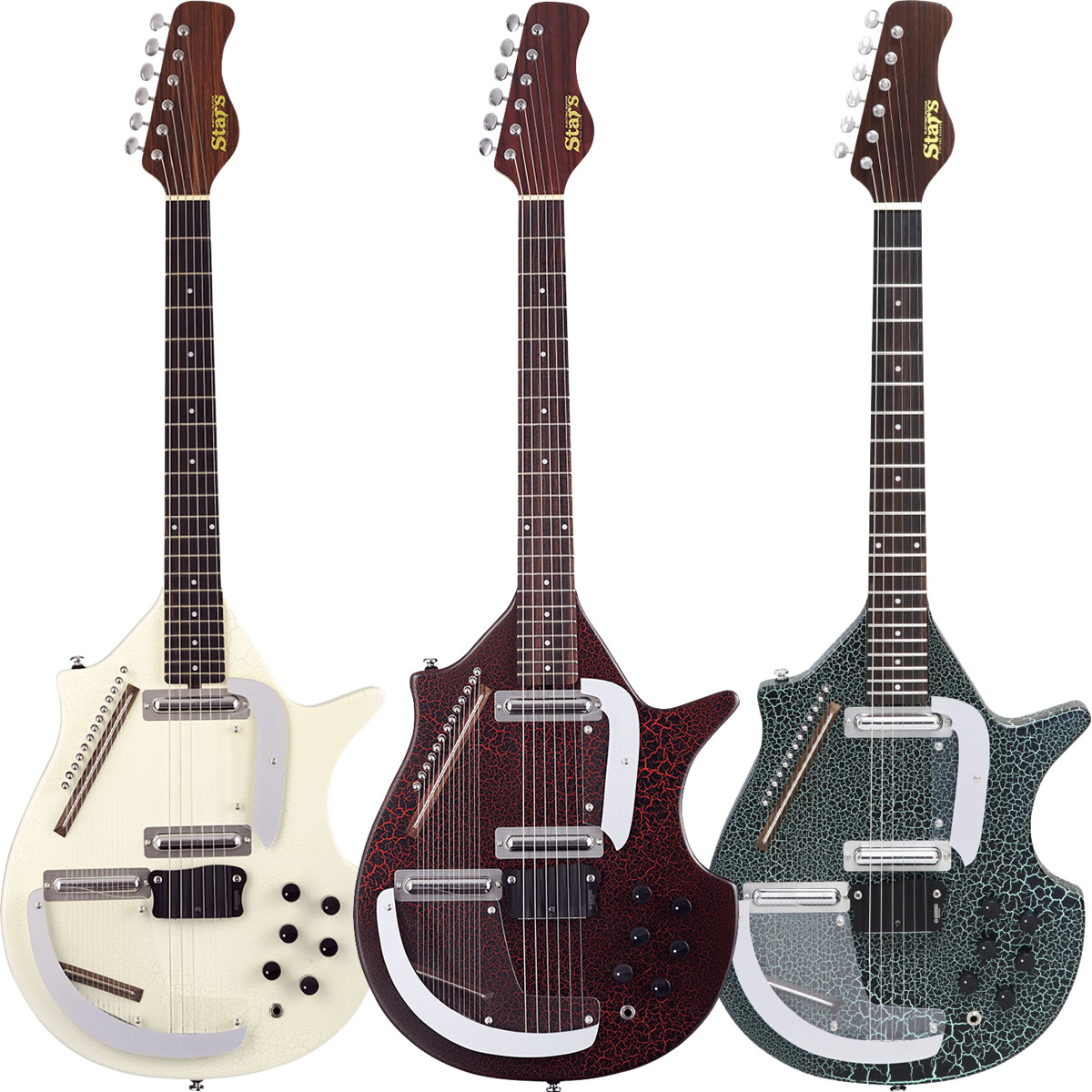 Stars Guitar スターズギターELS-1 RDエレクトリック Amazon | Star's (スターズ) エレクトリック シタール ELS-1 RD