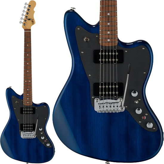 G&L Legacy エレキギター ブルー G&L Tribute Legacy Lefty Blueburst/Rose《エレキギター