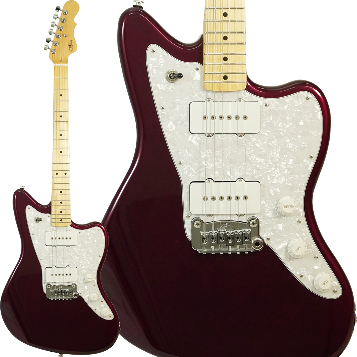 【値下げしました】エレキギター G&L Tribute S-500 BBST/M G&L Tribute S-500 BBST/Rose ブルーバースト《エレキギター