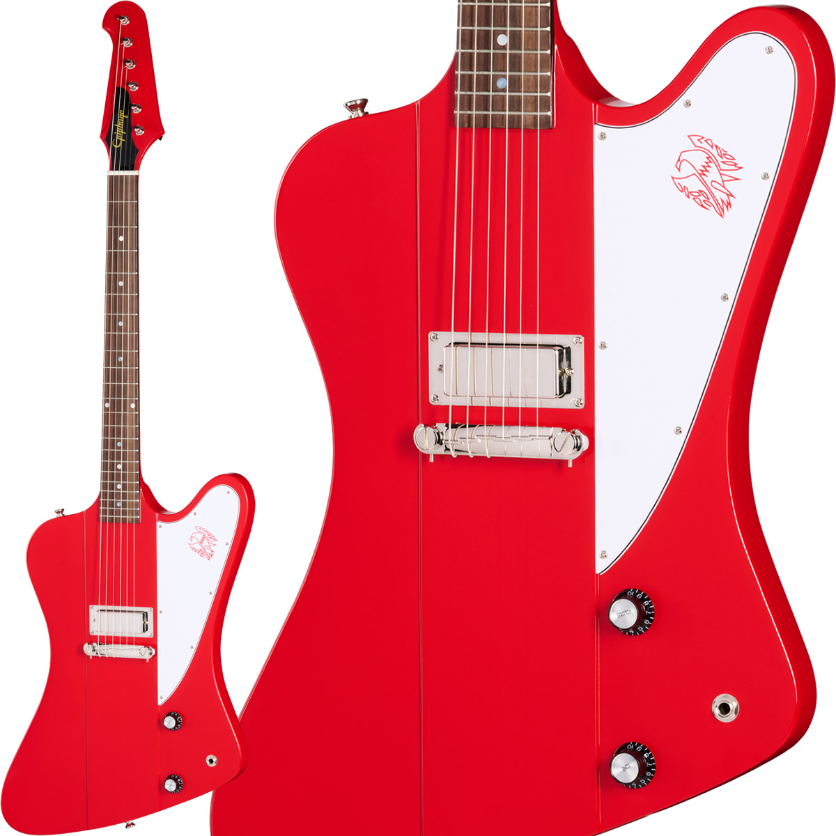 楽天市場】Epiphone エピフォン 1963 Firebird I Silver Mist
