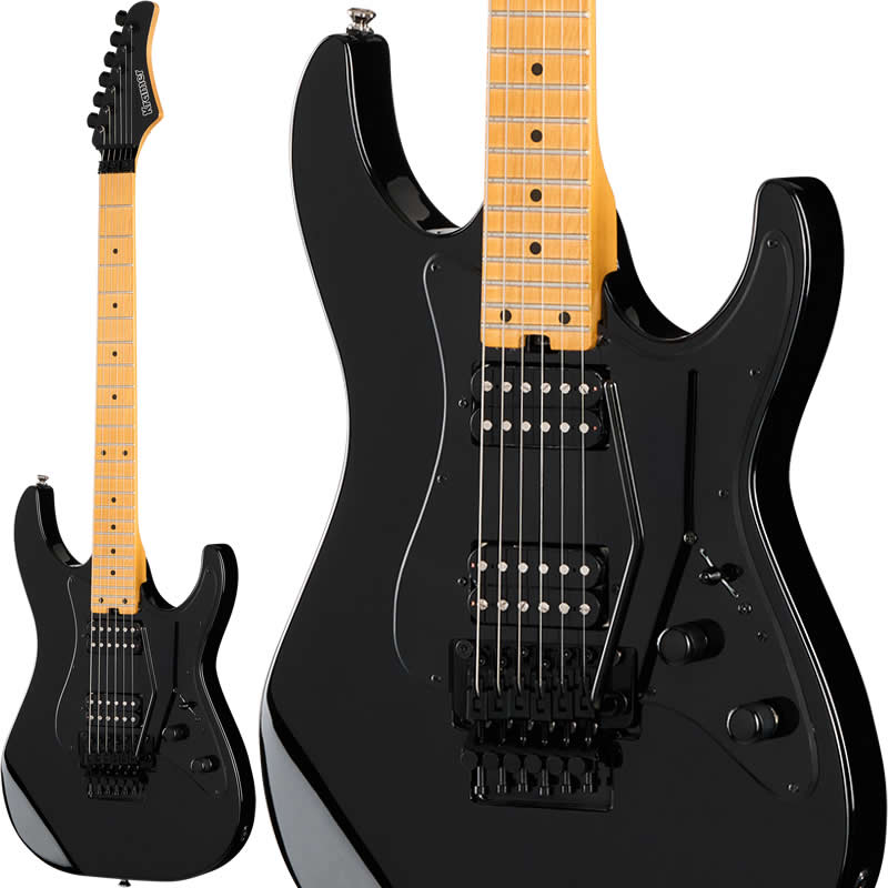 KRAMER エレキギター 黒 KRAMER Tracii Guns Gunstar Voyager Black Metallic and Silver