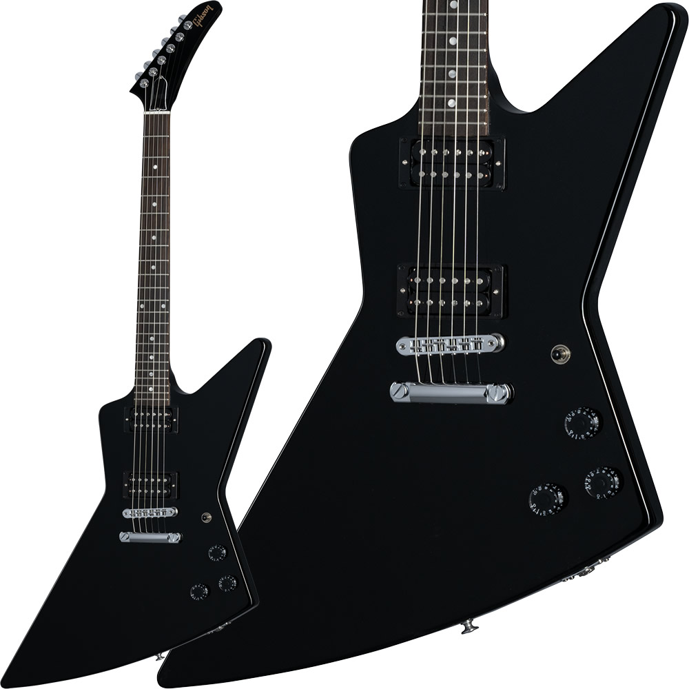 エクスプローラー型エレキギター ブラック 楽天市場】Epiphone Inspired by Gibson Explorer -Ebony- 新品
