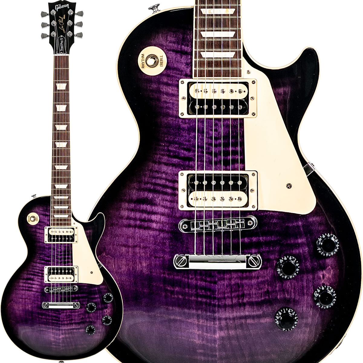 楽天市場】Gibson ギブソン Les Paul Traditional Pro V Dark Purple