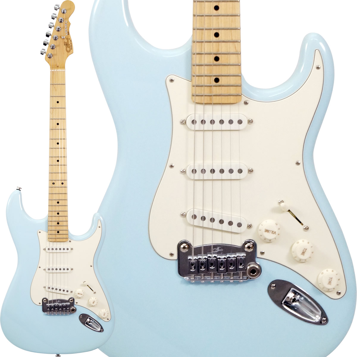 楽天市場】G&L Tribute Series LEGACY (3-Tone Sunburst