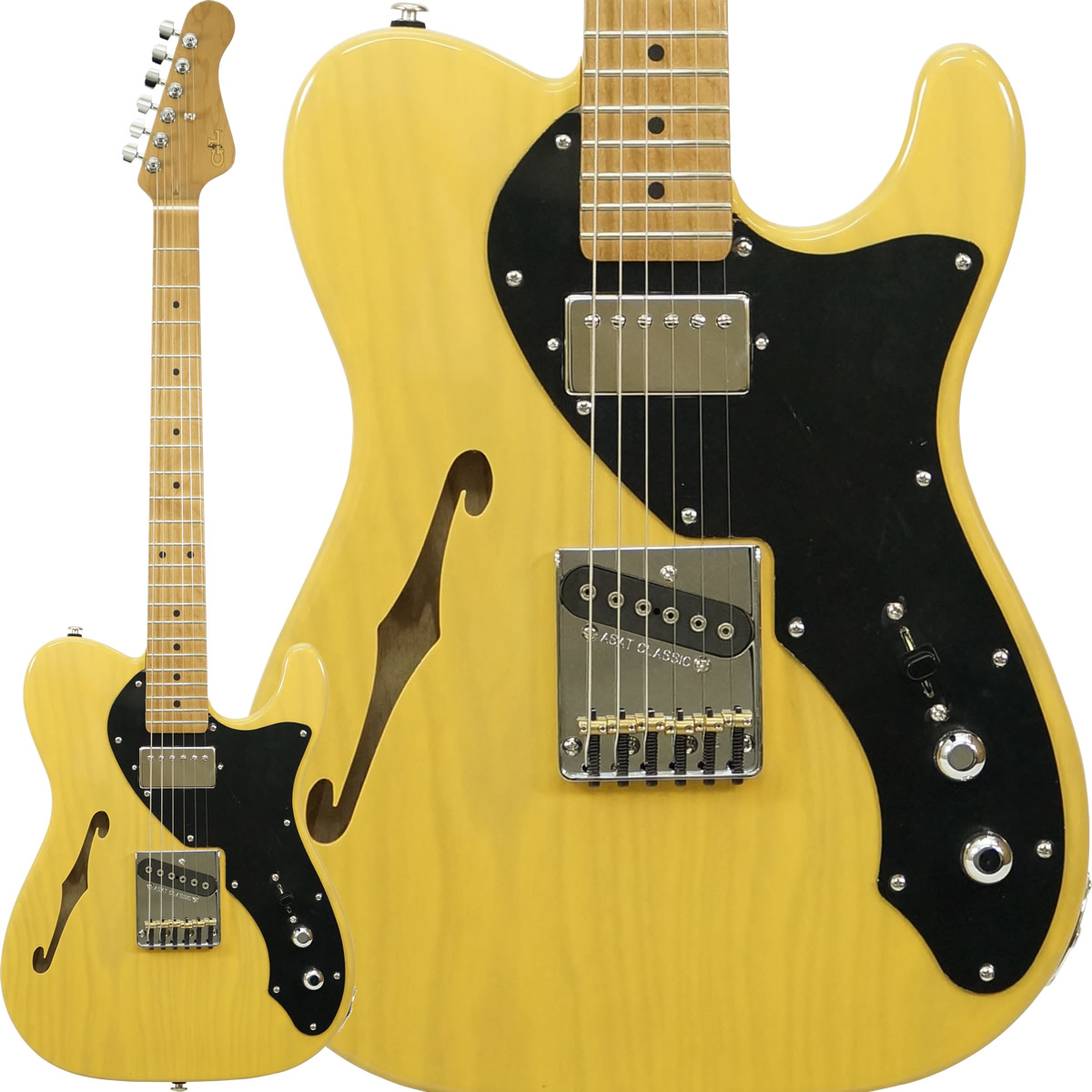 楽天市場】G&L Tribute Series ASAT CLASSIC BLUESBOY SEMI-HOLLOW (3