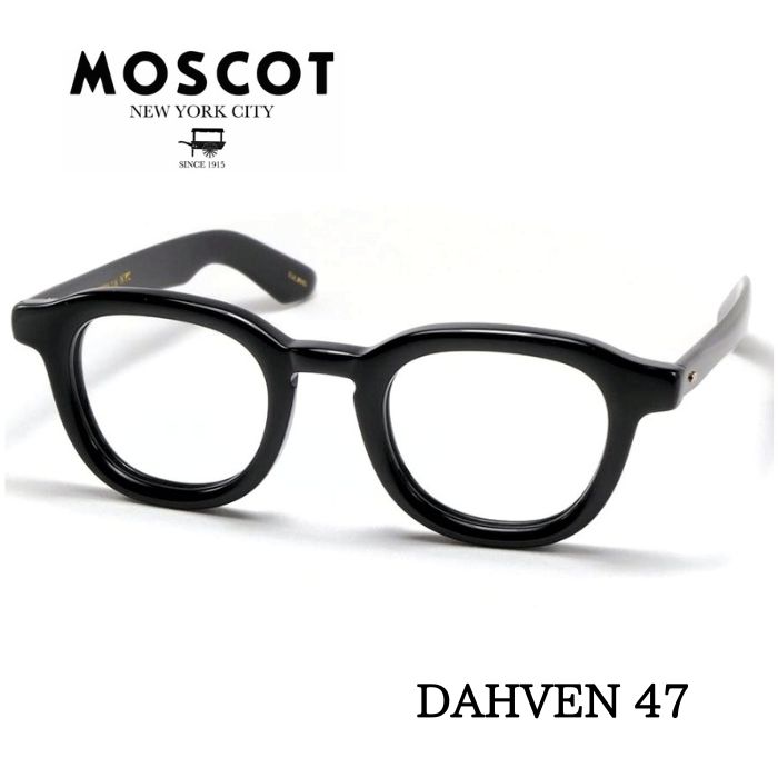 MOSCOT DAHVEN モスコット ダーベン 47 ブラック da47ba.jpg