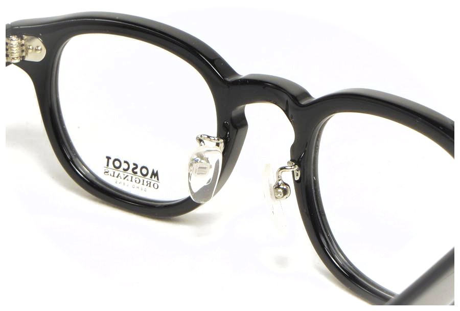 くつろぎカフェタイム 〈MOSCOT〉LEMTOSH-MP BLACK 46サイズ メタル