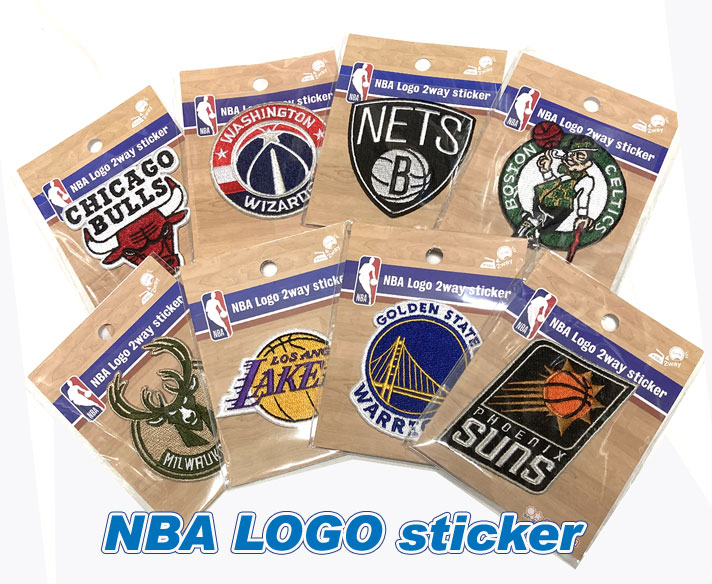 楽天市場】NBA ロゴ 刺しゅうワッペン【シール/アイロン接着