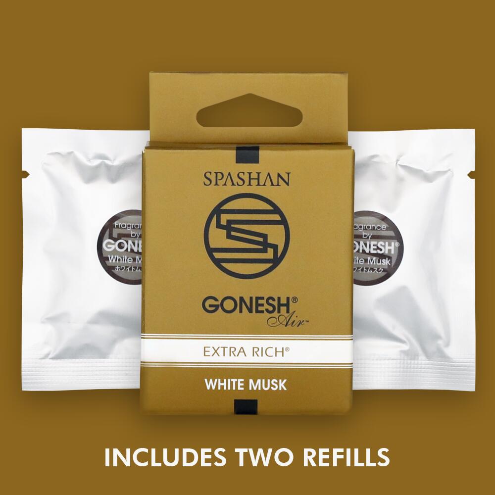 楽天市場 スパシャン 芳香剤 ガーネッシュ 詰め替えリフィル ホワイトムスク 2枚入り 消臭剤 天然 香料 脱臭 カー用品 車 単品 スパコレ Spashan Official Shop