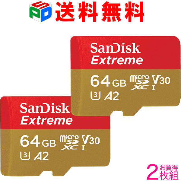 店 microsd 64gb microSDXC 64GB マイクロsdカード microsdカード SanDisk サンディスク UHS-I U3  V30 4K A2対応 Class10 R:160MB s W:60MB SDSQXA2-064G-GN6MN Nintendo  Switch動作確認済 海外向けパッケージ品 SATF64NA-QXA2 送料無料 kg.scps.edu.hk