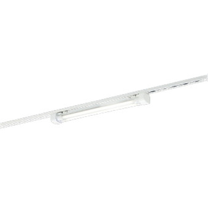 コイズミ照明 ライティングダクトレール用 LEDベースライト 電源内蔵直管形LEDランプ搭載 片側給電 口金G13 FLR20W×2灯相当 ホワイト(N93) 白色:AH55075 昼白色:AH55076