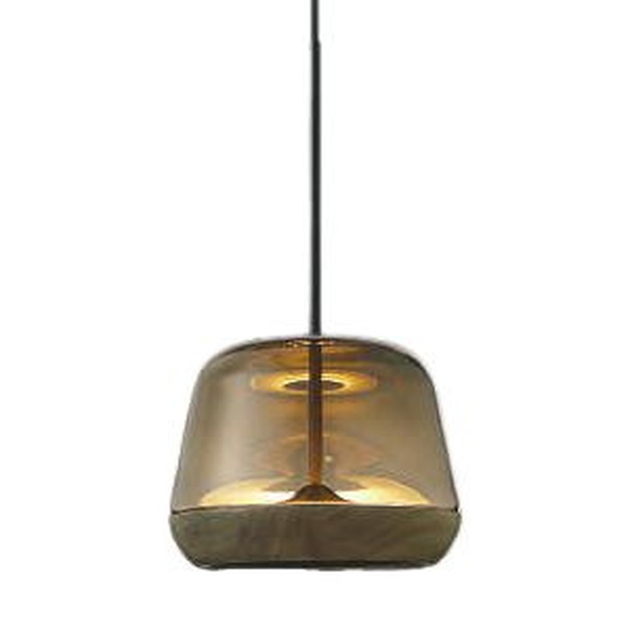 コイズミ照明 ライティングダクトレール用 LEDペンダントライト Brown Walbut 白熱球60W相当 電球色 AP47550L