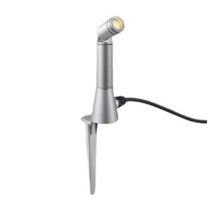 コイズミ照明装置 エクステリア LED注目の的 スパイク DC24V arkia 白熱球25W好いかげんに 中角 繻子しろがね色 白熱電球色 金92281
