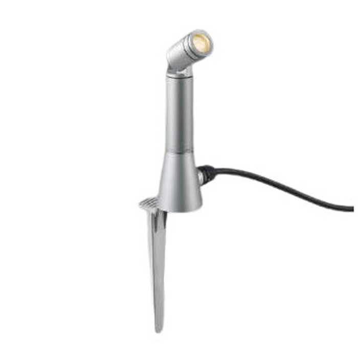 コイズミ照明装置 エクステリア LED注目の的 スパイク DC24V arkia 白熱球25W好いかげんに 広角 繻子しろがね色 白熱電球色 金92282
