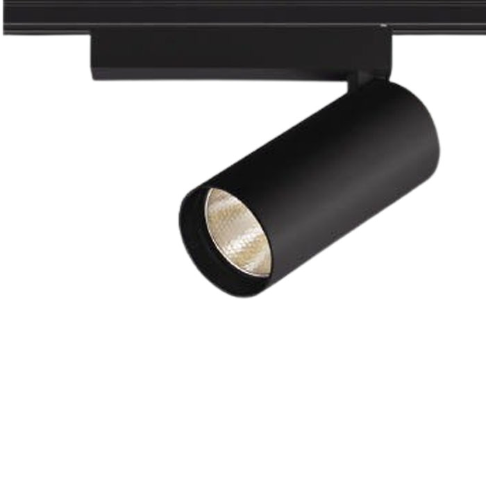 コイズミ照明 施設照明 ライティングダクトレール用 LEDスポットライト 1500lmクラス 非調光 ブラック 電球色3000K:XS705807BL 温白色3500K:XS705807BM 白色4000K:XS705807BW｜スーパー電化２１