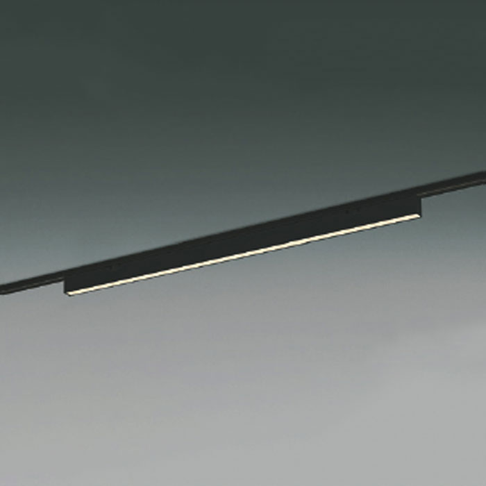コイズミ照明LEDベースライト レール取付型1200mmタイプ 調光黒色3000K電球色:AH57744|スーパー電化21