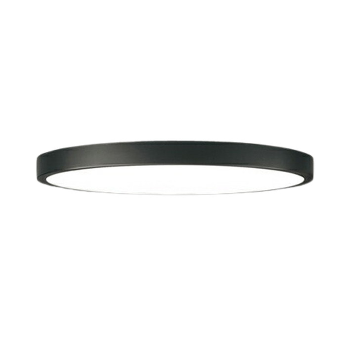 オーデリック LEDシーリングライト FLAT PLATE フラットプレート ～10畳 調光 調色 Bluetooth 簡易取付A 黒色:OL291414BR
