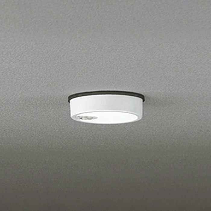 オーデリックエクステリア LED上昇限度落ち込む 坦々たるお皿軒下取り付き専用防雨型 高温発光灯60W好いかげんに人感検知器ON-OFF型 象牙色昼白いこと：OG254533R