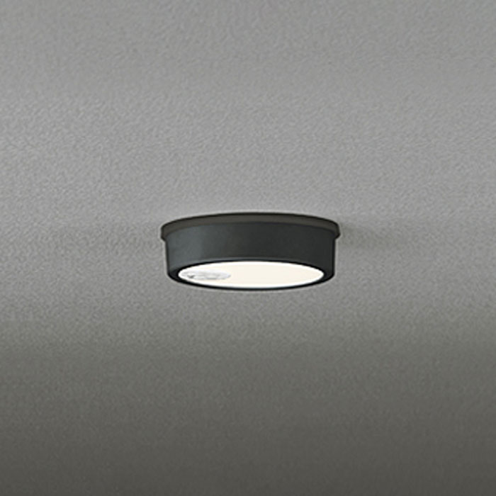 オーデリックエクステリア LED上昇限度落ち込む 坦々たるお皿軒下取り付き専用防雨型 高温発光灯60W好いかげんに人感検知器ON-OFF型 黒いこと白熱電球色：OG254536R