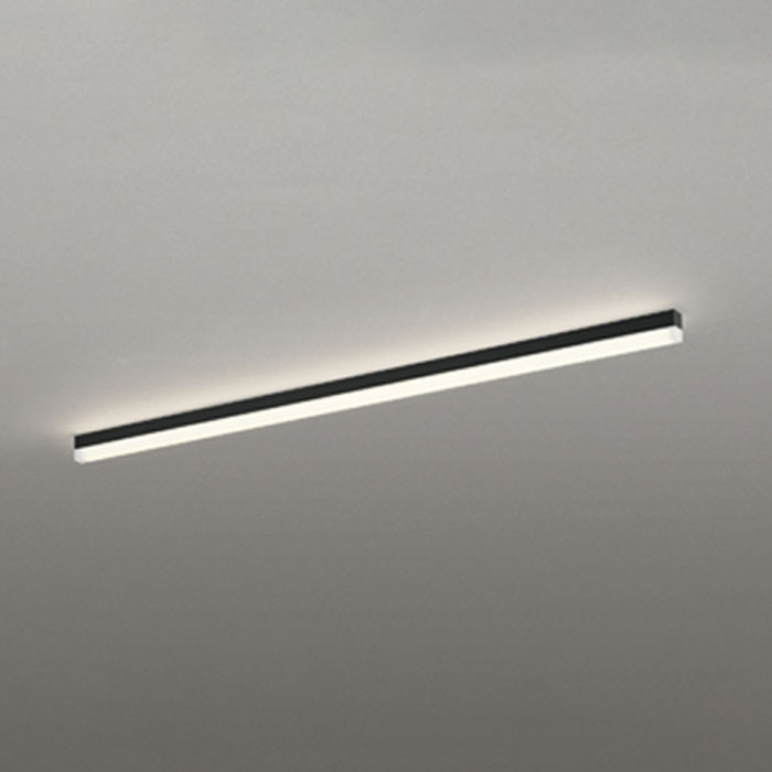 オーデリックLEDベースライト調光 FLR40W相当 ブラック電球色3000K：OL291707R3E｜スーパー電化２１