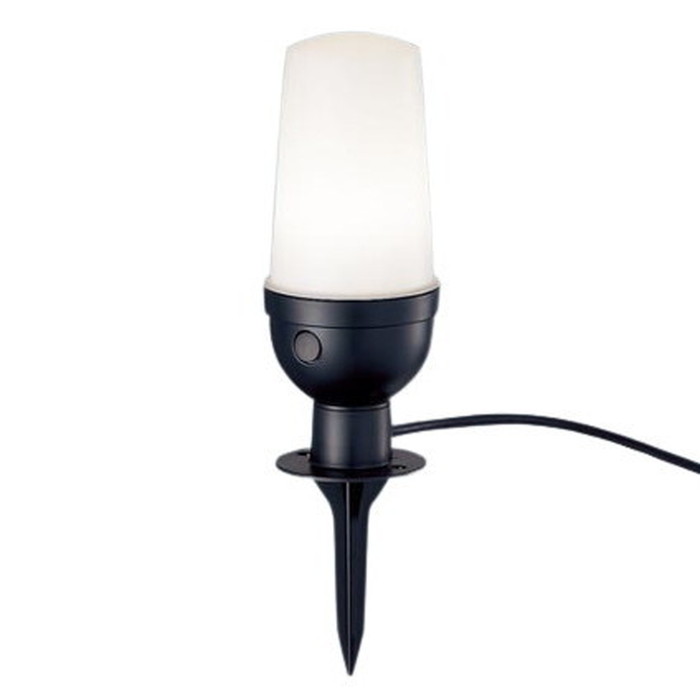 パナソニック エクステリア LEDガーデンライト アプローチライト 白熱電球40形1灯器具相当 防雨型 オフブラック 電球色:LGW45801