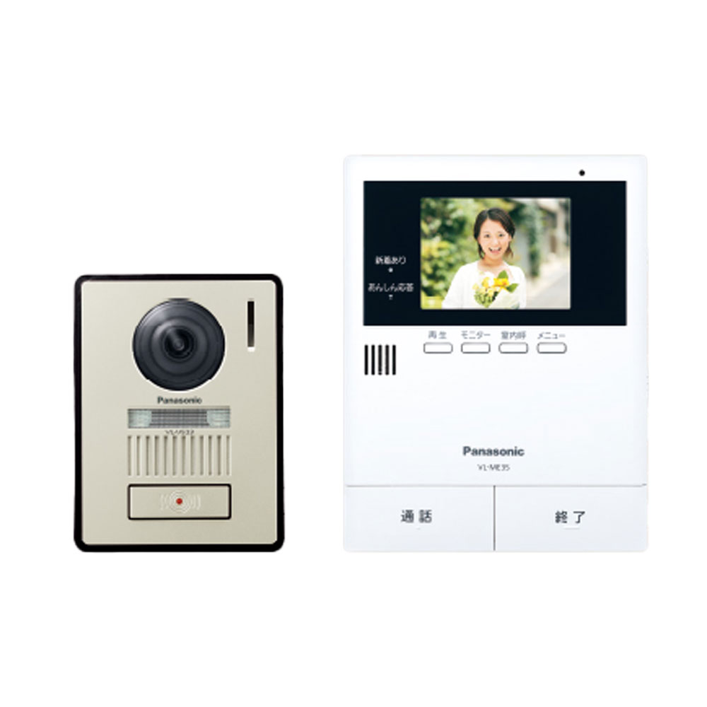 パナソニックテレビドアホン2-2タイプ (電源直結式)VL-SE35KLA｜スーパー電化２１