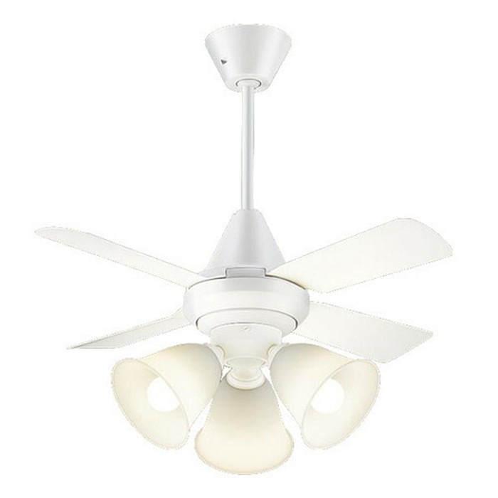 パナソニック LEDシーリングファン ACモータータイプ 吊下げ型 幅φ900mm パイプ360mm(同梱) ホワイトつや 100形電球3灯相当 電球色 本体:SP7095+灯具:SPL5343K