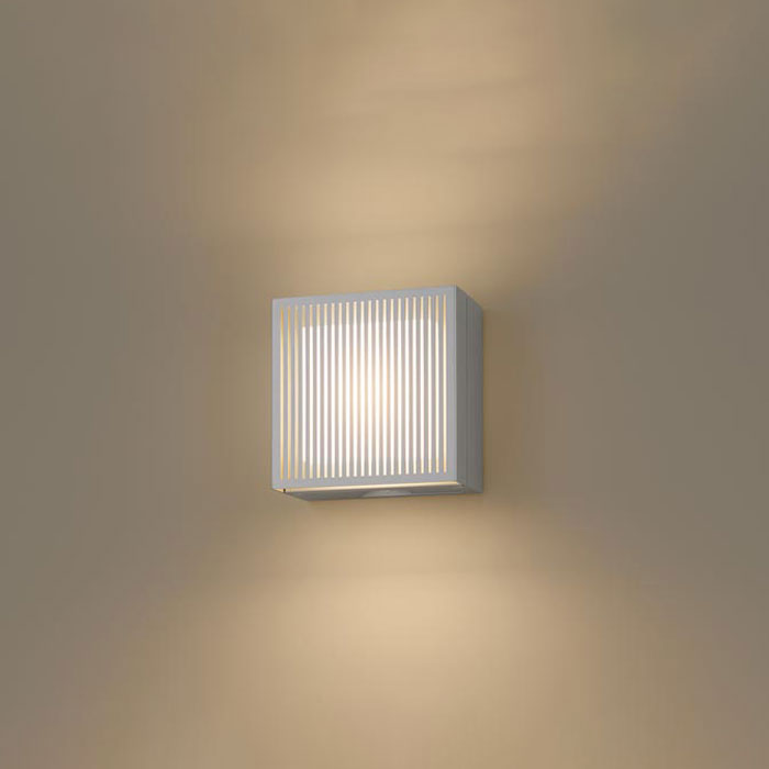 パナソニックLED鉤括弧直付 防雨型 細長い切口40形LED白熱電球1灯物の具好いかげんに しろがね色白熱電球色：NWCF59916LE1