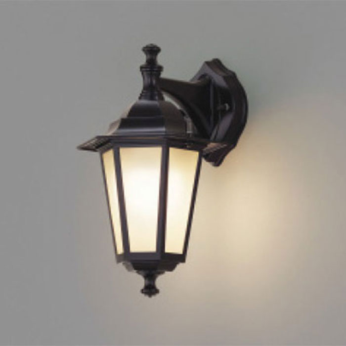 東芝ライテック エクステリア LEDポーチライト ランプ別売 LED一般電球形 E26(指定ランプ) 白熱灯40W~60W相当 ブラック:LEDB88940(K)|スーパー電化21