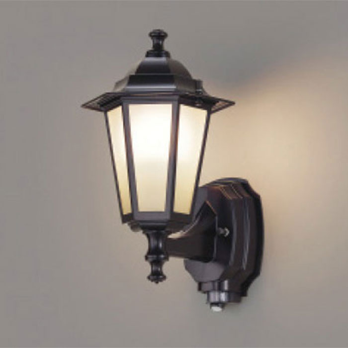 東芝ライテック エクステリア LED合財袋ともし火 ON OFF検知器付 照明ランプ別売 LED原則として白熱電球形 E26(任じる照明ランプ) 高温発光灯40W～60W好いかげんに 黒いこと:LEDB88940Y(K)