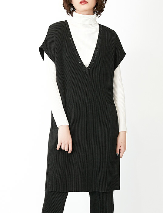 おすすめ ワンピース Specchio 公式店 スペッチオ 対象商品 Sale Big 送料無料 大きいサイズ サイズフリー 冬 秋 夏 春 60代 50代 40代 チュニック きれいめ スパンコール刺繍 半袖 レディース ワンピース Vネック シャトルプリーツ Www Mekatronik Org Tr