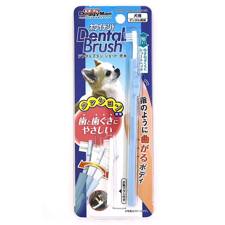 取 JL ドギーマン ホワイデント デンタルブラシ 遊撃手 犬用  【72個】
