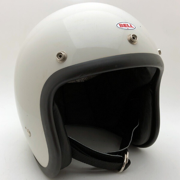 BELL 500-TX WHITE 62珊 【外国で直輸入中古品】スモールジェットヘルメット 開けはなし人間の顔 アメリカン 呼びりん 白いこと 白いこと XL大きさ
