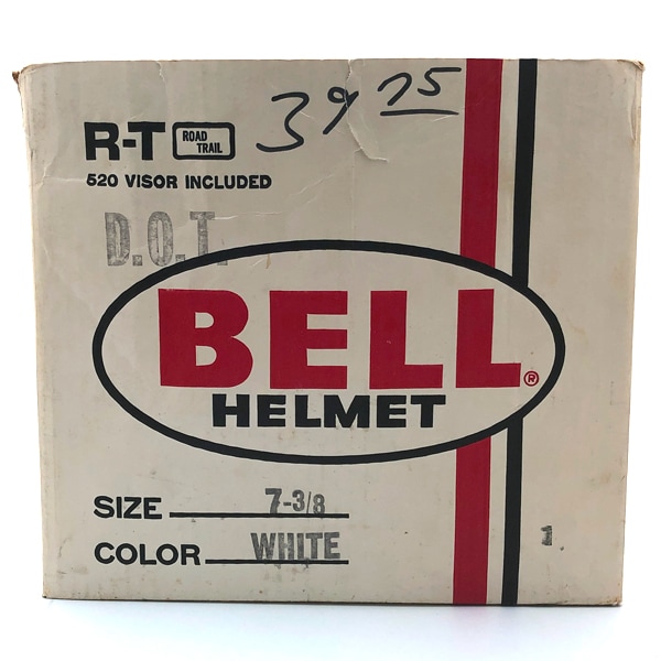箱 嘱する品 BELL R-T WHITE 59珊 【外国で直輸入中古品】スモールジェットヘルメット 開けはなし人間の顔 アメリカン 呼びりん 白いこと 白いこと M～L大きさ