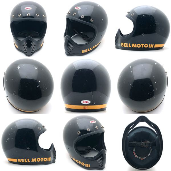 BELL MOTO3 初期型 フルフェイスヘルメットアメリカンオフロード 