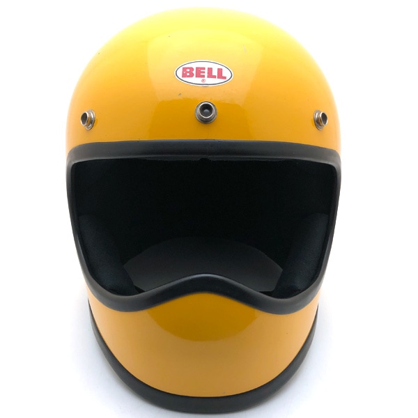 【お通貨価値見直しました】BELL MOTO STAR YELLOW 59珊 【外国で直輸入中古品】フルフェイスヘルメット アメリカン オフロード モトクロス vmx ダートトラッカー トレール スクランブラー エンデューロ 呼びりん モトスター 黄色 黄味がかった M～L大きさ